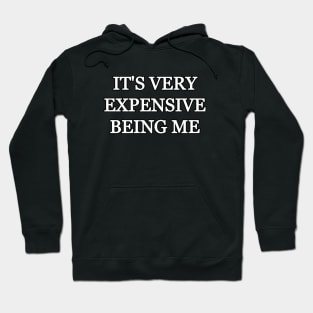 It's very expensive being me Hoodie